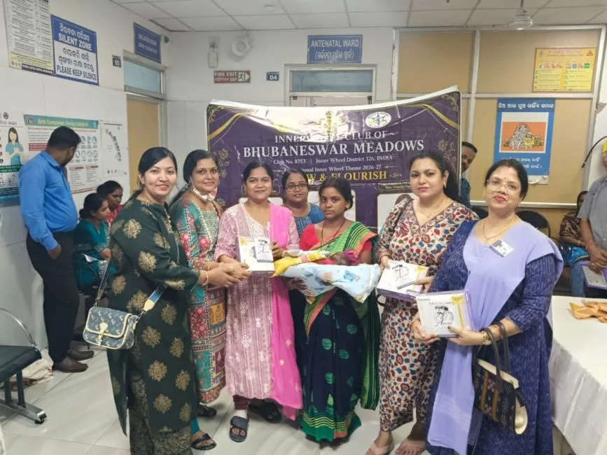 Baby kit distribution to new born baby at Capital Hospital photo 3